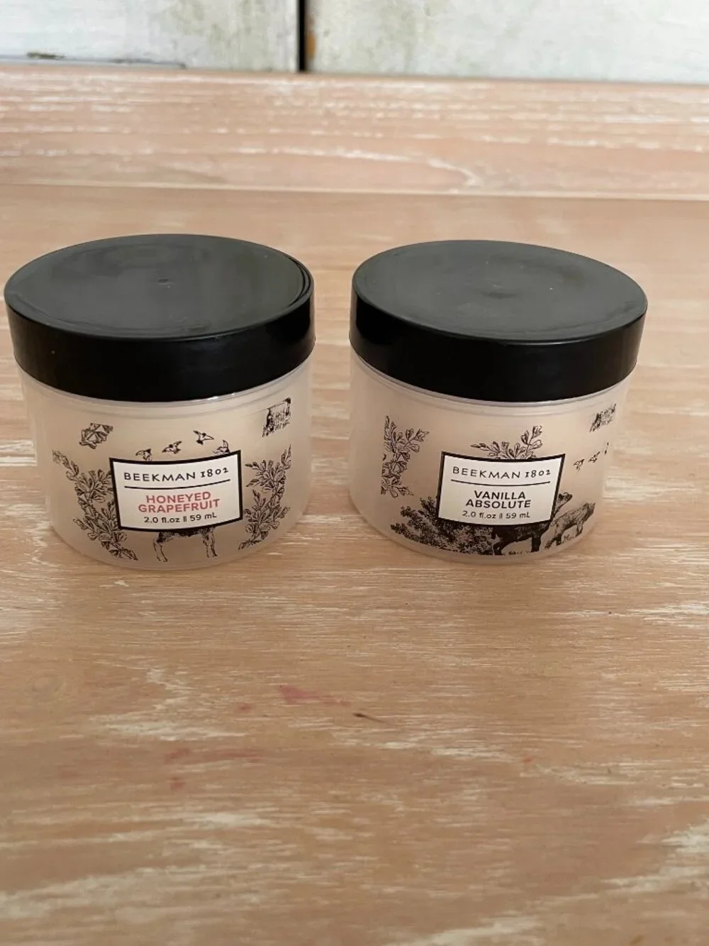 Beekman 1802 2-Pack Moisturizing Cream (Honeyed Grapefruit & Vanilla Absolute)